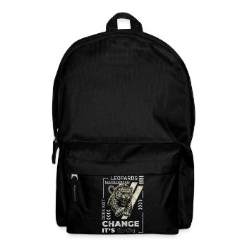 Chasseur de léopards rapide - Sac à dos - noir - Devant