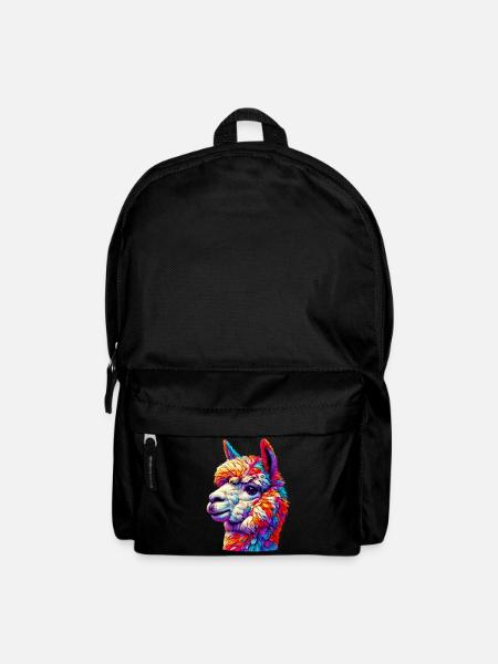 Alpaka - Rucksack - Schwarz