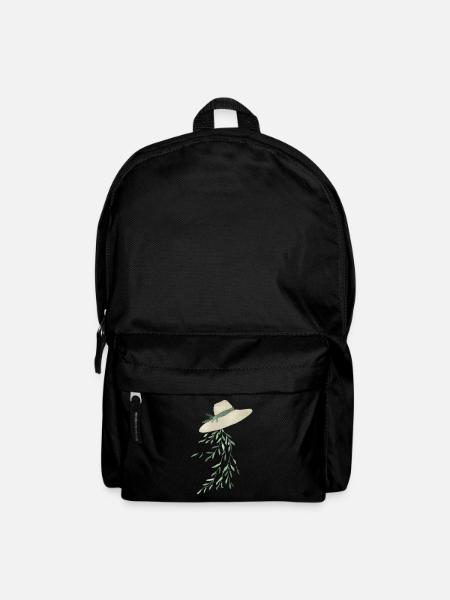 Blaetterhut - Rucksack - Schwarz