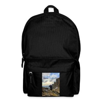 Sunset in the mountains - Backpack - black - Front