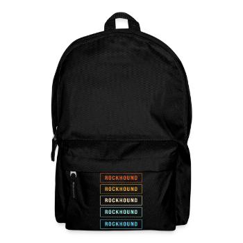 Geologist Geologist Geology Rock Stones Collecting - Backpack - black - Front