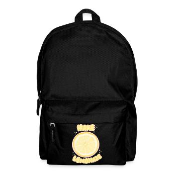 Lemon soda - Backpack - black - Front