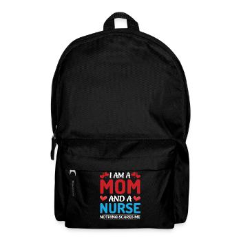 Mom and Caregiver Design - Backpack - black - Front