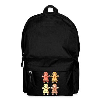 Team Girl Christmas - Backpack - black - Front