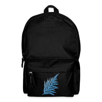 Blue fern - Backpack - black - Front