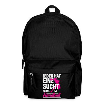 Handballspieler Handball Handballer Geschenke - Rucksack - Schwarz - Vorne