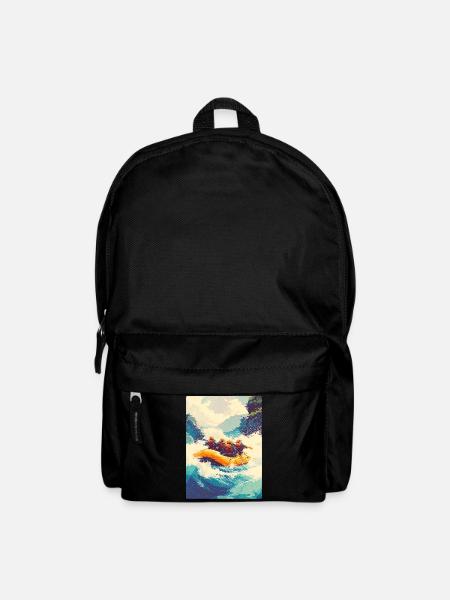 Rafting-Expedition in Wild Rapids - Rucksack - Schwarz