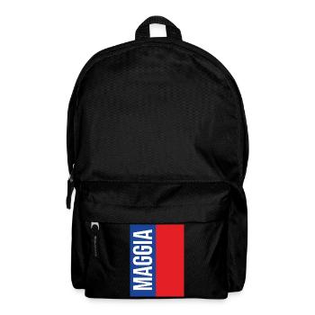 Maggia Ticino Souvenir T-Shirt - Backpack - black - Front