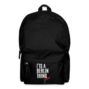 Berlin Thing New Year's Eve - Backpack - black - Front