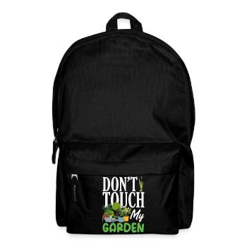 Cadeaux pour les jardins et les amoureux des plantes - Sac à dos - noir - Devant