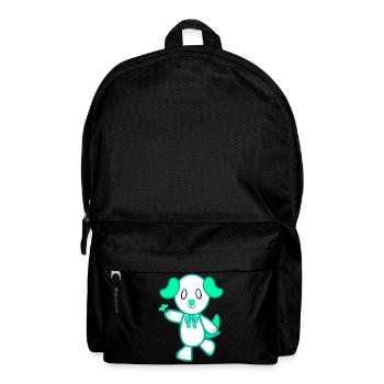 KawaiiDOGGOS - Lucky "Lucky" print - Backpack - black - Front