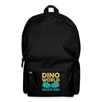 Dino World Kiddo Rex - Backpack - black - Front