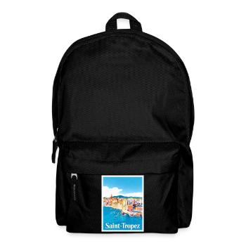 Saint-Tropez Côte d'Azur - Backpack - black - Front