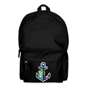 Segler Seefahrer Kapitän - Rucksack - Schwarz - Vorne
