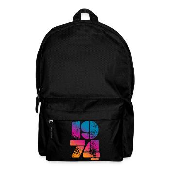 1974 Vintage Vintage Birthday Gift - Backpack - black - Front