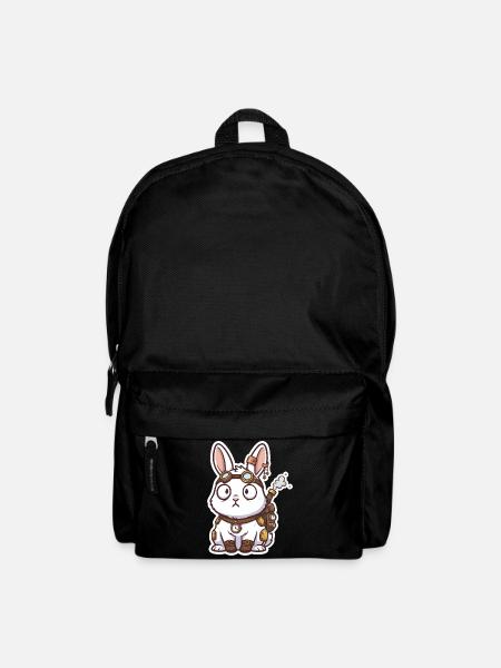 Steampunk Bunny Messenger Rucksack Steam - Rucksack - Schwarz