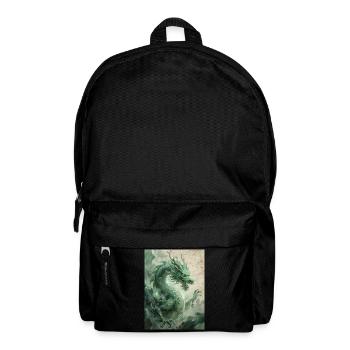 Le Souverain d'Orient : Le Dragon Azur (Qinglong) - Sac à dos - noir - Devant