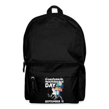 Guatemala Flag T-Shirt Pride & Home Chapín - Backpack - black - Front