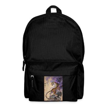 Le Pas Silencieux : Zouwu – Sagesse - Sac à dos - noir - Devant