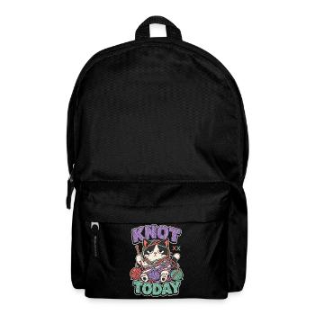 Knot Today Cat with Wool - Backpack - black - Front