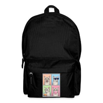 Cats Burmilla Cat - Backpack - black - Front