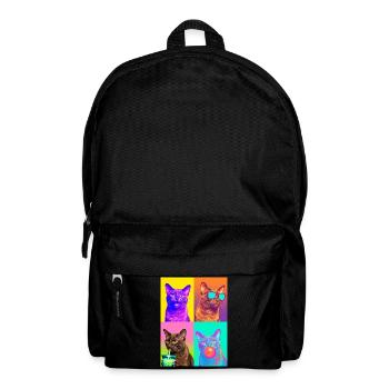 Katzen Havana Katze - Rucksack - Schwarz - Vorne