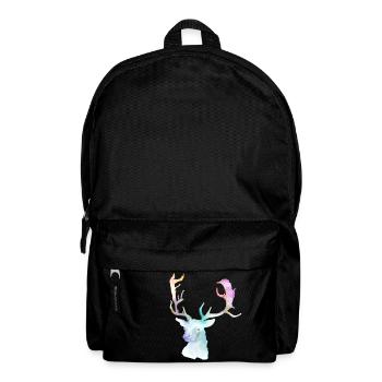 Hirsch - Rucksack - Schwarz - Vorne
