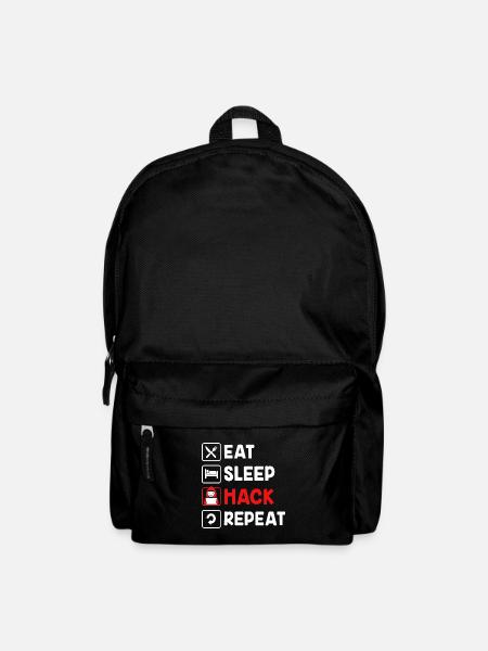 Cyber programmeur cybersécurité Hacker - Sac à dos - noir