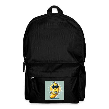 Banana Style: Sunny & Smooth - Backpack - black - Front