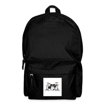 The drums: rhythm in the blood - Backpack - black - Front
