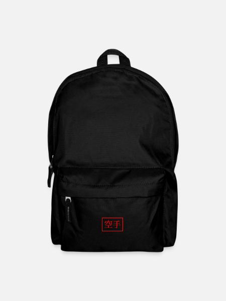 Karate in Japanese - Japanese characters - Backpack - black