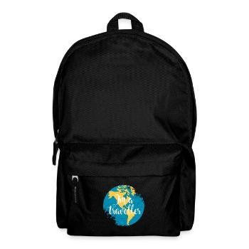 Button Traveller Amerika - Rucksack - Schwarz - Vorne