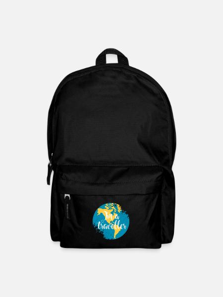 Bouton Traveller America - Sac à dos - noir