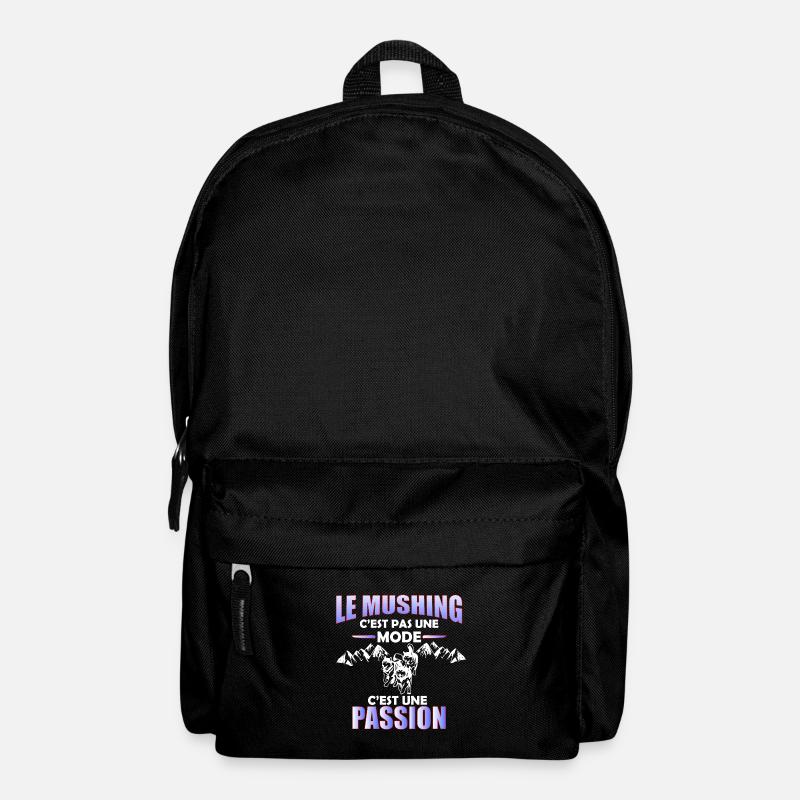 mushing pas une mode - Sac à dos - noir