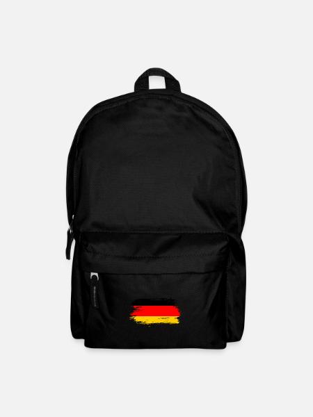Deutschland Flagge - Rucksack - Schwarz