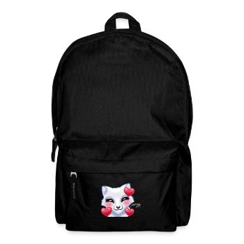 Lovely Arctic Fox - Rucksack - Schwarz - Vorne
