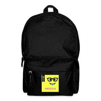Journée Emoji 2022 - Emoji Nerdy - DesignB - Sac à dos - noir - Devant