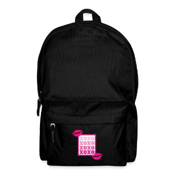 XOXO Kisses - Rucksack - Schwarz - Vorne