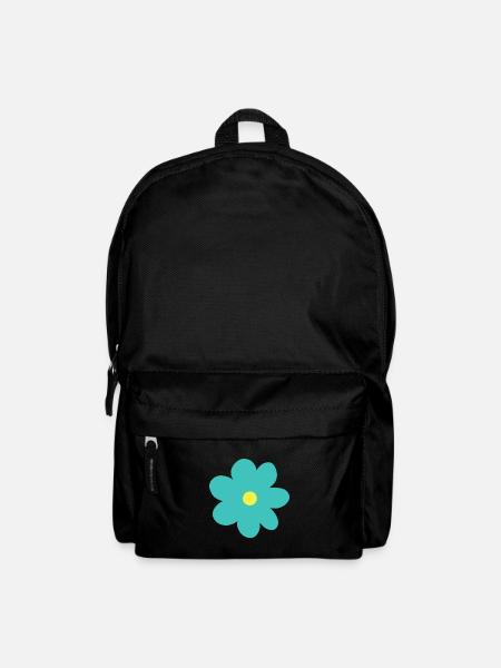 Mint flower - Backpack - black