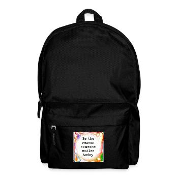 Make someone smile - Backpack - black - Front
