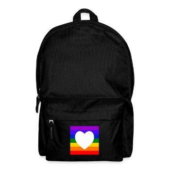 Rainbow - Backpack - black - Front