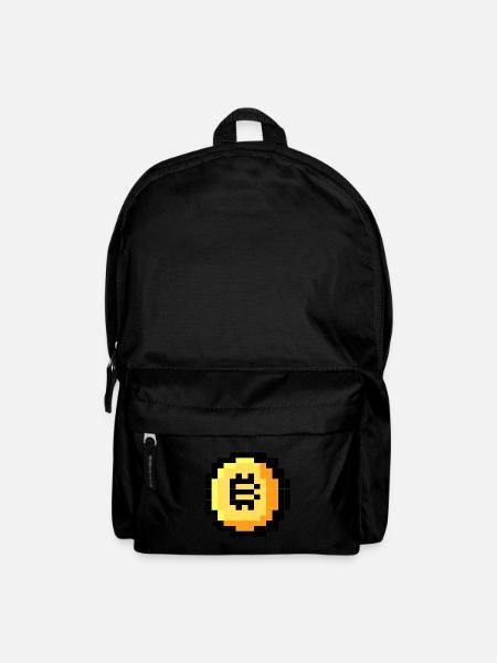 Pixel Bitcoin - Sac à dos - noir