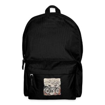 Vélo / Vélo / Vélo / Vélo / Forêt / Montagne - Sac à dos - noir - Devant