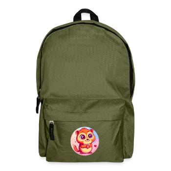 Beloved hug - Backpack - olive green - Front