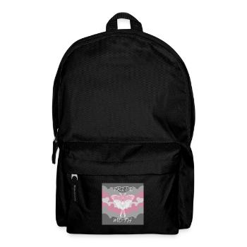 PRIDE MOTTE DEMIGIRL - Rucksack - Schwarz - Vorne