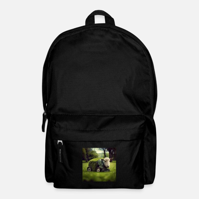 Spielerisches Mähen - Rucksack - Schwarz