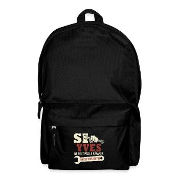 Si Yves peut pas le réparer on est foutus - Sac à dos - noir - Devant