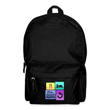 Croisière familiale - Sac à dos - noir - Devant