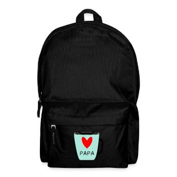 VATERTAG. ALLES GUTE ZUM GEBURTSTAG, PAPA. PAPA. ALLES GUTE ZUM GEBURTSTAG - Rucksack - Schwarz - Vorne