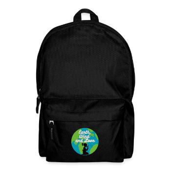 Earth, Wind & Love - Sac à dos - noir - Devant